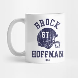 Brock Hoffman Dallas Helmet Font Mug